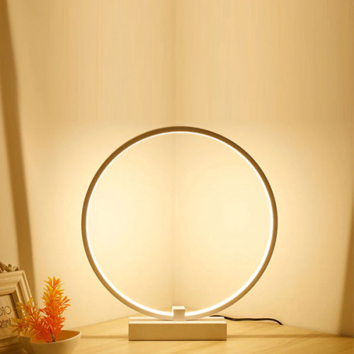 LED Table Lamps Modern Minimalist Round Shape  Night Light Decor And Lighting For Reading Bedroom