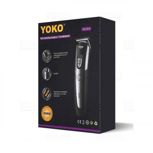 YOKO YK-7018 Rechargeable Cordless Trimmer