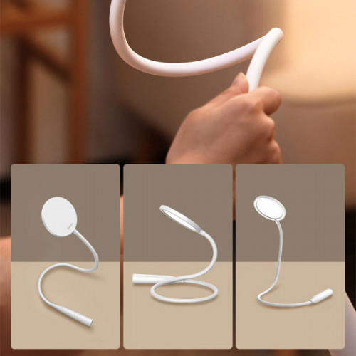 Baseus Foldable Dimmable Touch Universal Flexible Hose Desk Lamp