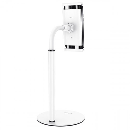 HOCO Universal Table Stand For All Smart Phones , iPads and Tablets UpTo 11" - White