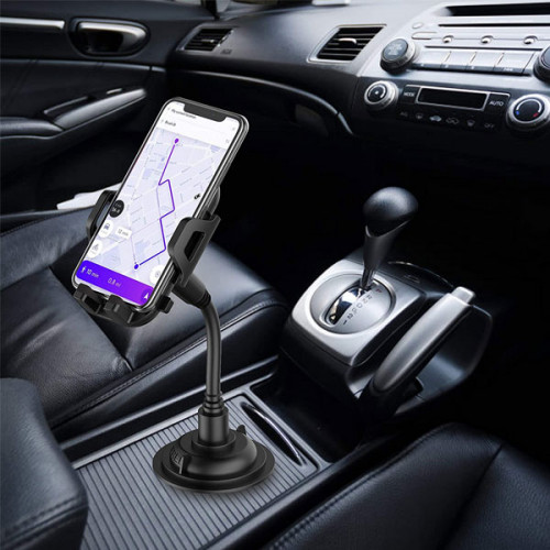 360 Degree Rotation Adjustable Car Cup Holder Phone Mount