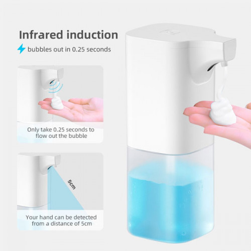 Automatic Soap and Hand Sanitizer Dispenser with Infrared Sensor