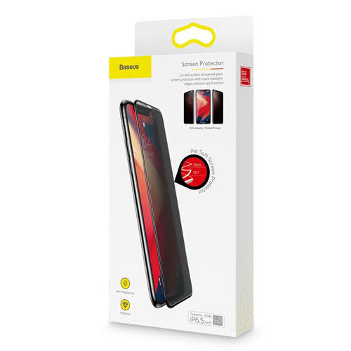 Baseus Privacy Tempered Glass For iPhone XS Max