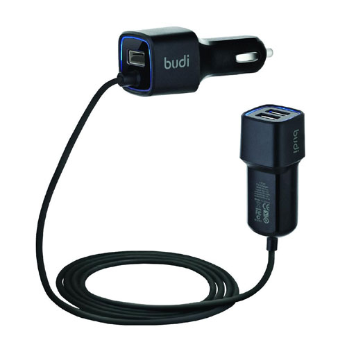 Budi 3 USB Port Car Charger