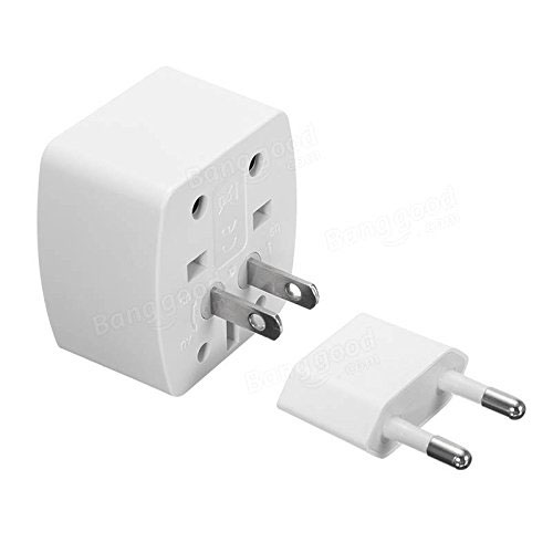 LDNIO Universal All in 1 Power Plug Travel Adapter for India, Europe, UK, US, AU