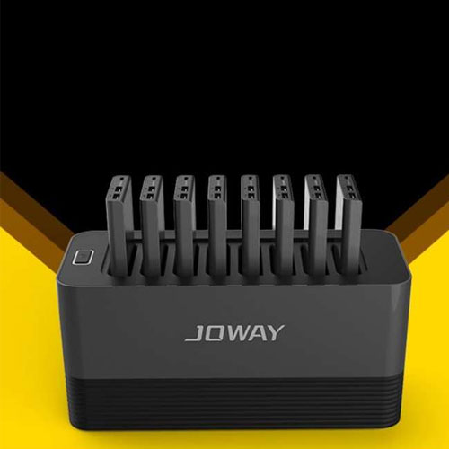 JOWAY  8 X 10000 mAh Power Bank Station with Dual USB Port