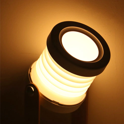 LED Lantern Table Lamp with 3 Adjustable Brightness