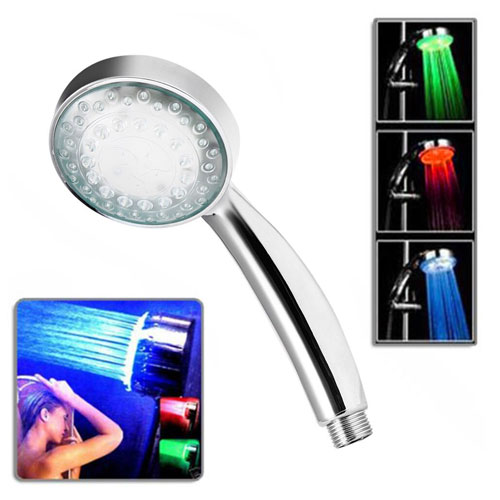 LED Colors Changing  Shower Head 