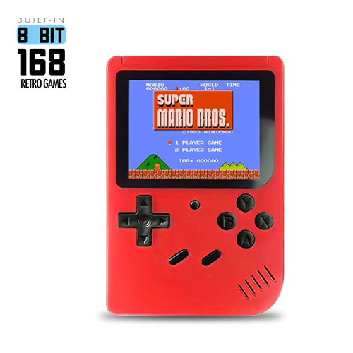  Portable Handheld 168 in 1 Retro Game C...