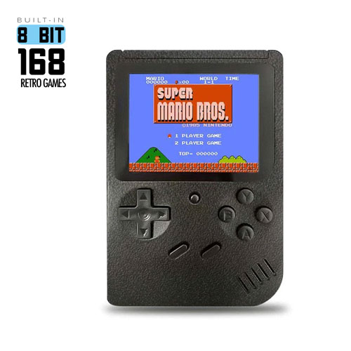  Portable Handheld 168 in 1 Retro Game C...