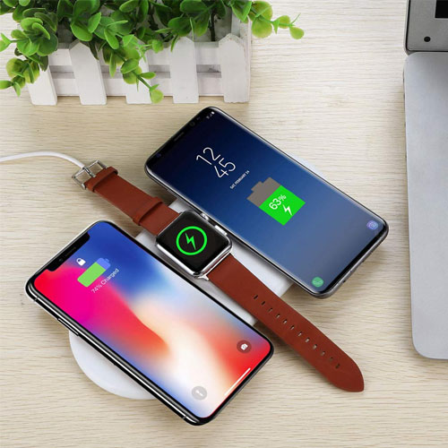 Airpower 3 in 1 Wireless Charger For iPhone , Apple Watch and Airpods 