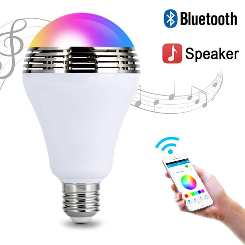 LED Light Bulb with Smart Bluetooth Spea...