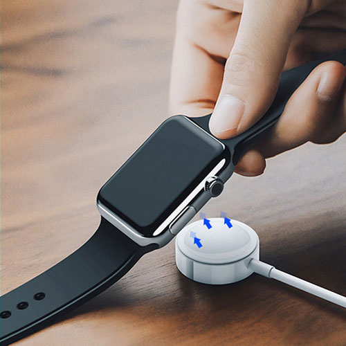 2 in 1 Portable Charging Cable For Apple Watch & iPhone