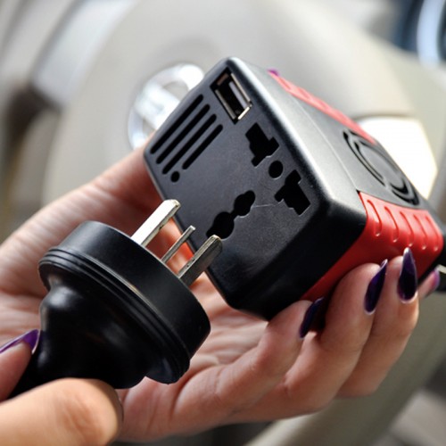 Mini Car Inverter 150watts Dc 12v To Ac 110v-120v