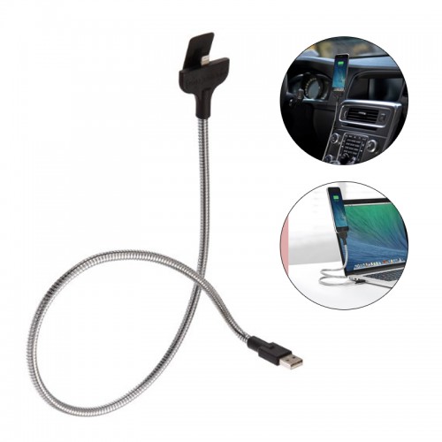 Flexible iPhone Lightning Car Dock 