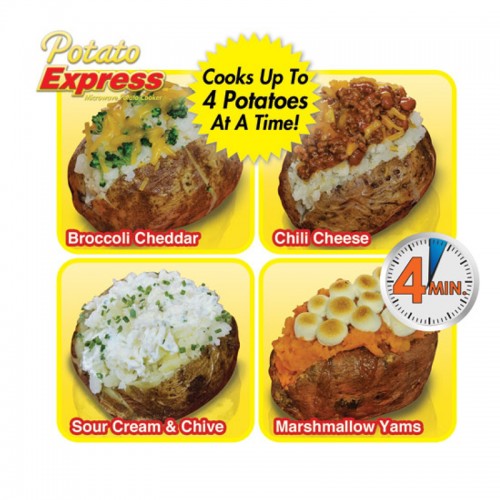 Potato Express Microwave Potato Maker