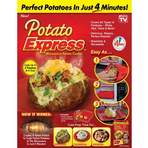 Potato Express Microwave Potato Maker