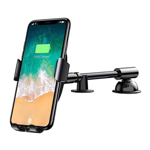 Baseus Gravity Wireless Car Charger For iPhone X , iPhone XS Max , Note 9 , S10