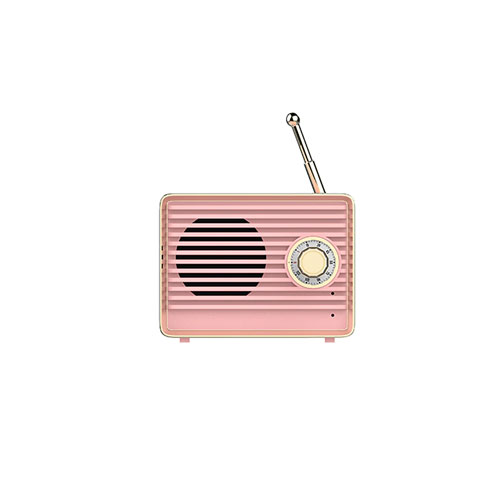 USAMS Retro Mini Bluetooth Speaker - Pin...