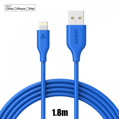 Anker PowerLine Cable For IOS Cable - Bl...