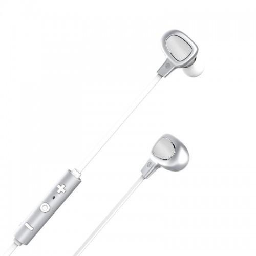 Baseus B15 Auriculares Bluetooth Earphone For All Smart Phones & Tablets - Silver