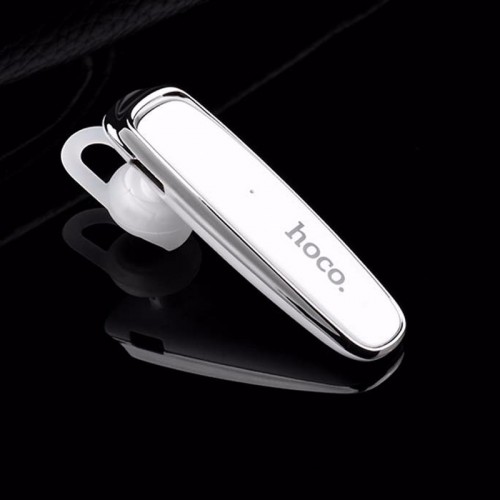 HOCO E8 Bundle Offer 2 USB Car Charger , Wireless Mini Headset and 2 in 1 Cable - White