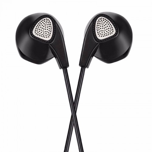 HOCO M2 Wired Earphones with MIC for Smart Phones & Tablets - Black