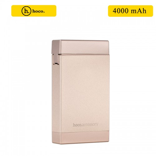 HOCO 4000 mAh Power Bank with Lighter - ...