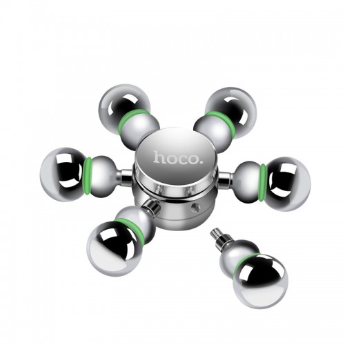 HOCO Brass Hexagon Stainless Steel Fidget Hand Spinner