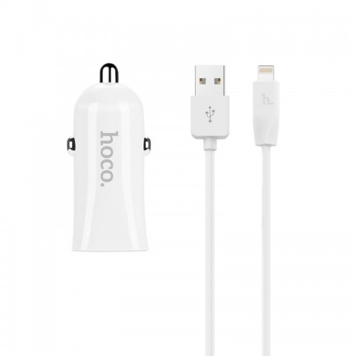 HOCO Z1 Charging kit with Dual USB Car C...