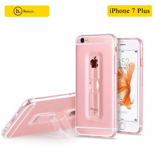 HOCO Transparent TPU Grip Case For iPhon...