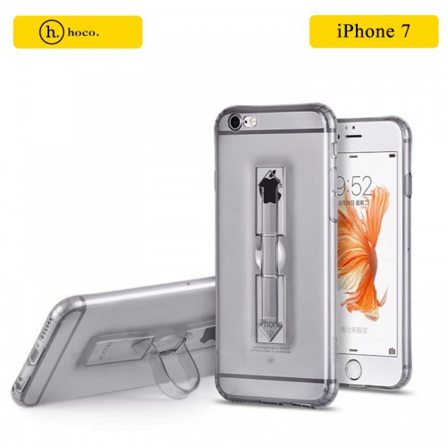 HOCO Transparent TPU Grip Case For iPhon...