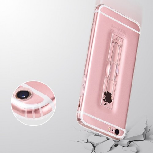 HOCO Transparent TPU Grip Case For iPhone 7 Plus / 8 Plus - Transparent Clear