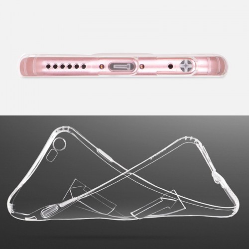 HOCO Transparent TPU Grip Case For iPhone 7 Plus / 8 Plus - Transparent Clear