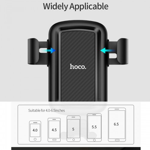 HOCO Car Qi Wireless Charger for iPhone X , iPhone 8 , S9 , Note 8 , Note 5