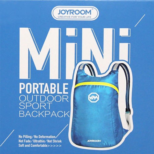 JOYROOM CY125 Ultra Lightweight Foldable Waterproof and Durable Backpack - Blue