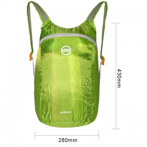 JOYROOM CY125 Ultra Lightweight Foldable Waterproof and Durable Backpack - Green