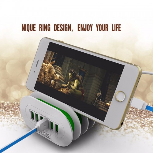 LDNIO 6 USB Ports Charging Station For All Smart Phones & Tablets