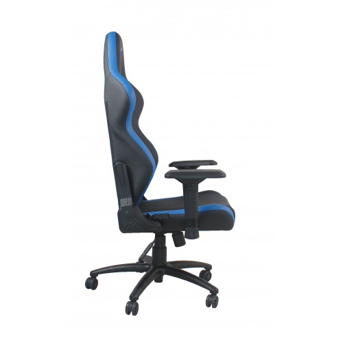 RapidX Ferrino Series Gaming Chair - Blue on Black