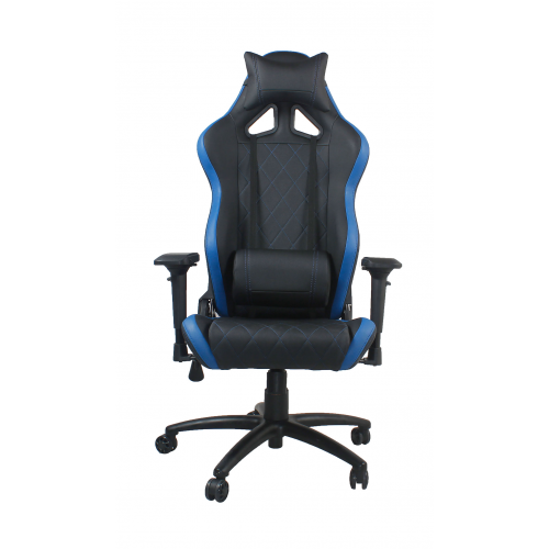 RapidX Ferrino Series Gaming Chair - Blue on Black