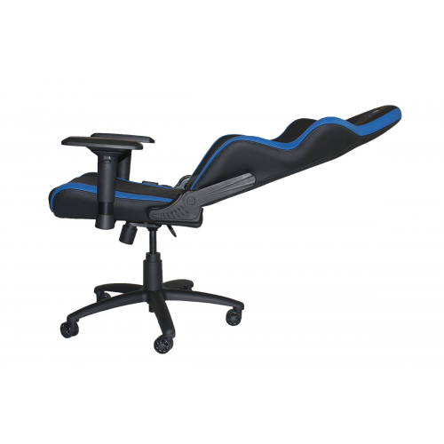 RapidX Ferrino Series Gaming Chair - Blue on Black