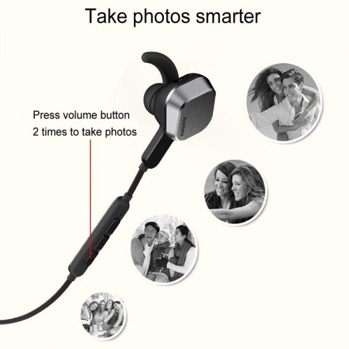 REMAX S2 Sports Bluetooth 4.1 Wireless Earphone For All Smart Phones & Tablets - Silver