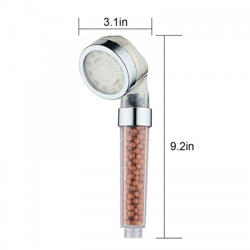 Colorful Light Hand Held Water Purifier Shower Head