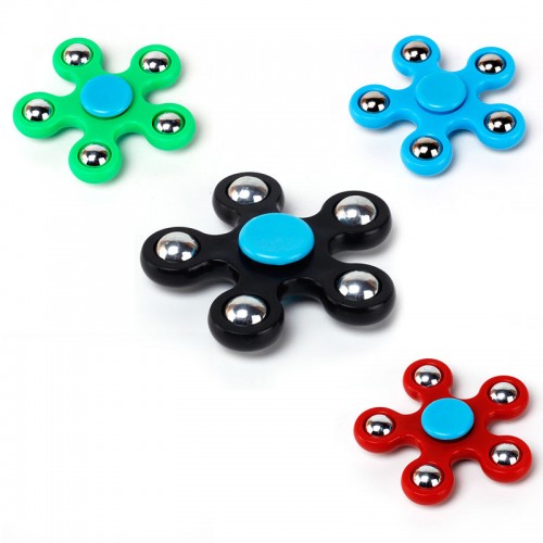 Five Gear Linkage Creative Hand Spinner - Blue