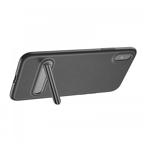 Baseus Kickstand Leather Case For iPhone...