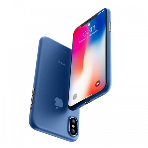 G-Case Couleur Series Slim Scrach Proof Case For iPhone X - Blue