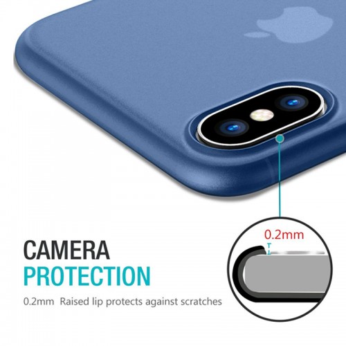 G-Case Couleur Series Slim Scrach Proof Case For iPhone X - Blue