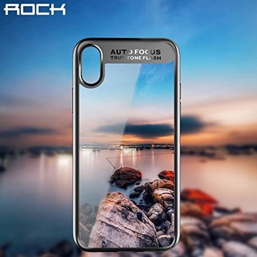 ROCK Clearity Series TPU Case For iPhone X - Blue