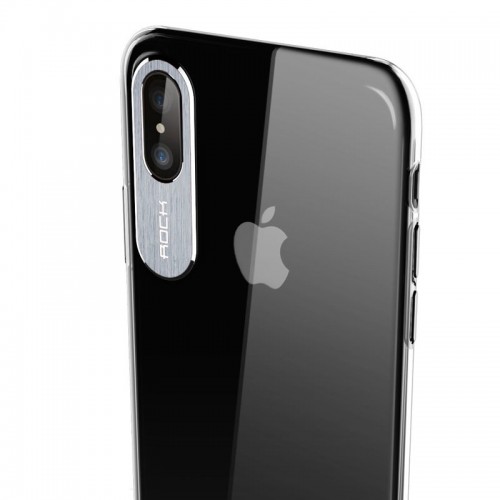 Rock Classy Series Case For iPhone X - Transparent