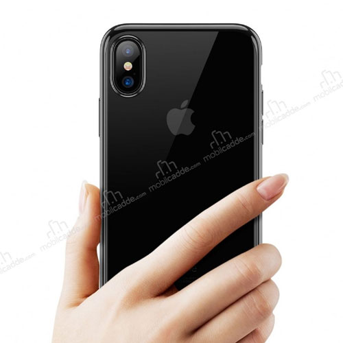 G-Case Plating Series TPU  Case For iPhone XS Max - Black